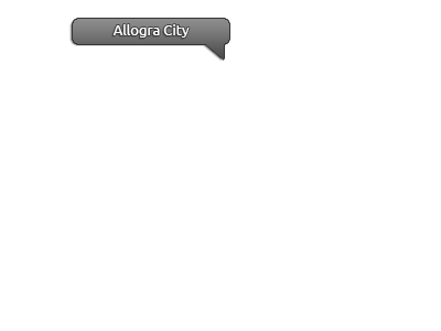 Map of the New Logora Region, Allogra City marked