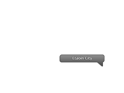 Map of the New Logora Region, Etaoin City marked