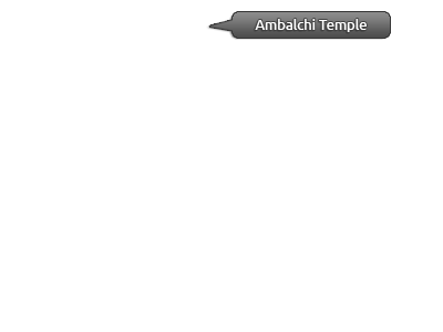 Map of the New Logora Region, Ambalchi Temple marked