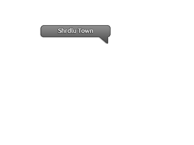 Map of the New Logora Region, Shrdlu Town marked
